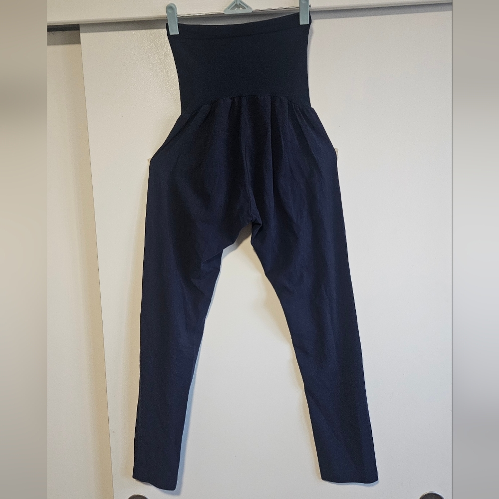 Motherhood Navy Blue Maternity Leggings!